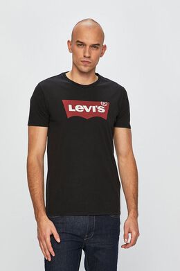 Levi's: Чёрная футболка 