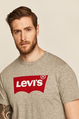 Levi's: Серая футболка 