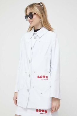 LOVE MOSCHINO: Белая куртка 