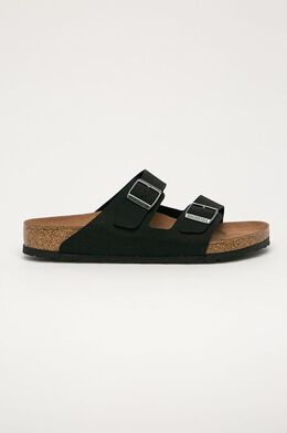 Birkenstock: Чёрные шлёпанцы 