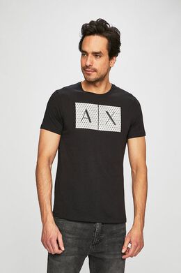 Armani Exchange: Хлопковая футболка 