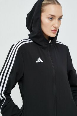 ADIDAS PERFORMANCE: Чёрная куртка  Tiro