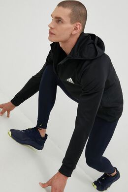 ADIDAS PERFORMANCE: Чёрная футболка 