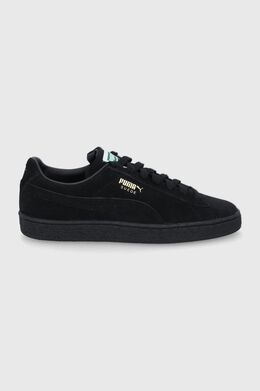 PUMA: Чёрные кроссовки  Suede Classic XXI