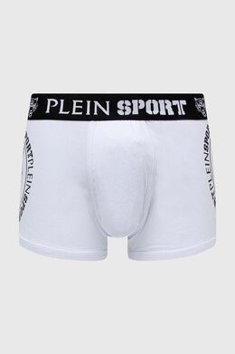 Plein Sport: Белые трусы 