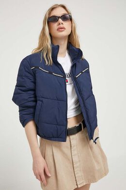 Tommy Jeans: Тёмная куртка 