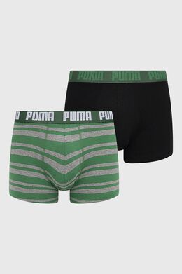 PUMA: Зелёные трусы 