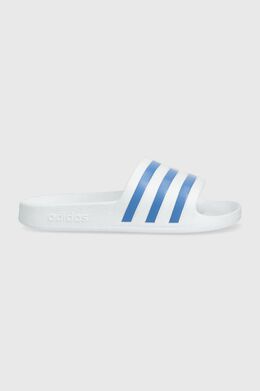 Adidas: Белые шлёпанцы  Adilette Aqua