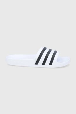 Adidas: Белые шлёпанцы  Adilette Aqua