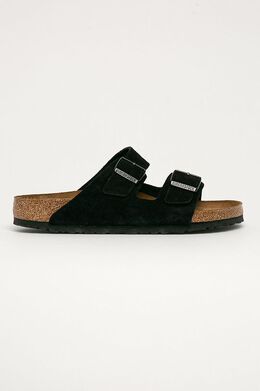 Birkenstock: Чёрные шлёпанцы 