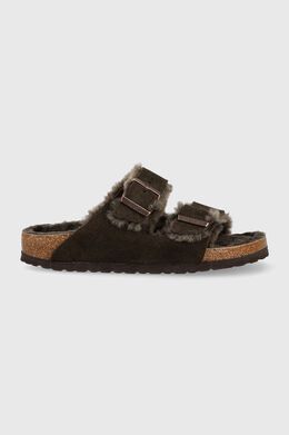 Birkenstock: Коричневые шлёпанцы  Arizona