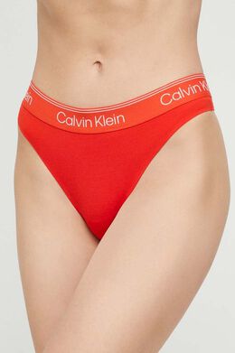 Calvin Klein Underwear: Красные шлёпанцы