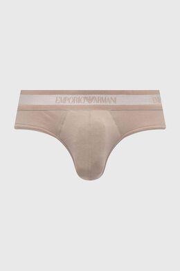 Emporio armani underwear: Бежевые трусы