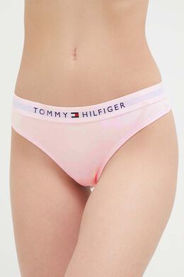 Tommy Hilfiger: Розовые шлёпанцы 