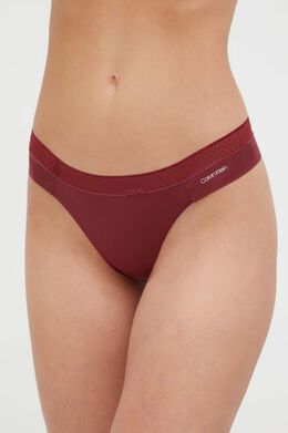 Calvin Klein Underwear: Бордовые трусы 