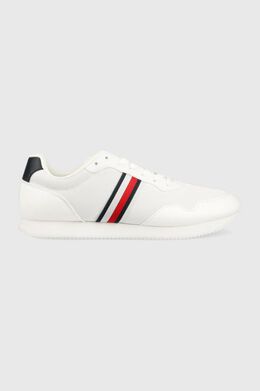 Tommy Hilfiger: Белые кроссовки  Runner