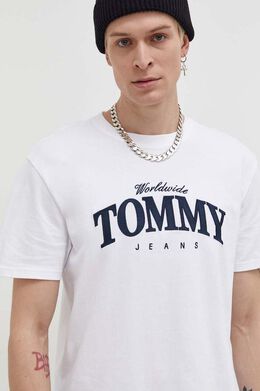 Tommy Jeans: Хлопковая футболка 