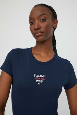 Tommy Jeans: Тёмная футболка