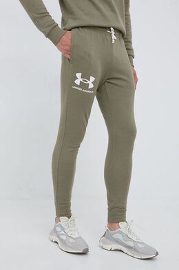 Under Armour: Зелёные брюки 