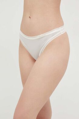 Calvin Klein Underwear: Белые шлёпанцы