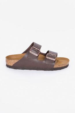 Birkenstock: Коричневые шлёпанцы 