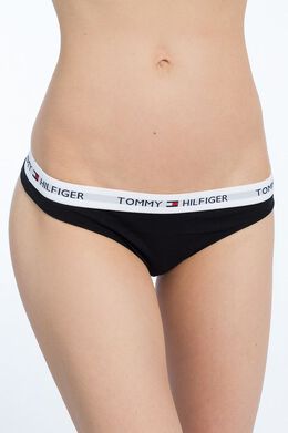 Tommy Hilfiger: Чёрные шлёпанцы 