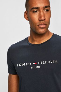 Tommy Hilfiger: Тёмная футболка 