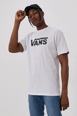 Vans: Белая футболка 