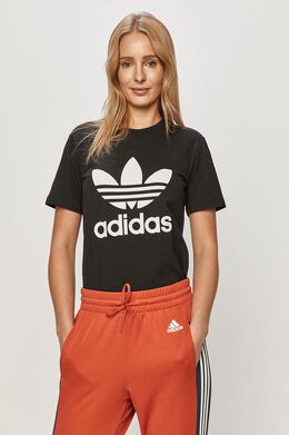 Adidas Originals: Чёрная футболка  Originals