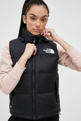 The North Face: Чёрный жилет  Nuptse