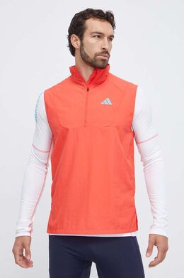 Adidas: Красный жилет  Adizero