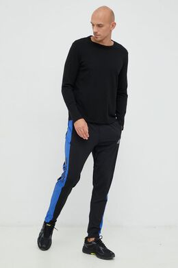 Adidas: Чёрные брюки 
