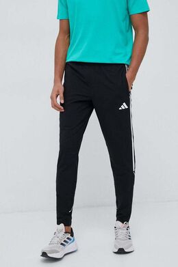 ADIDAS PERFORMANCE: Чёрные брюки  Tiro