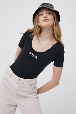 Fila: Чёрный боди 