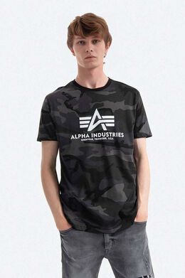 Alpha Industries: Футболка с принтом 