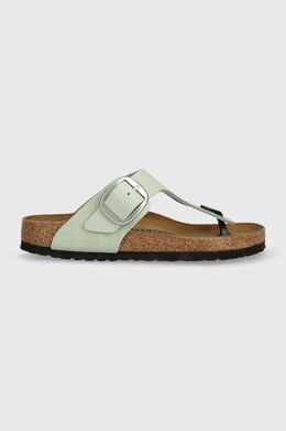 Birkenstock: Зелёные шлёпанцы  Gizeh