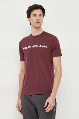 Armani Exchange: Хлопковая футболка 