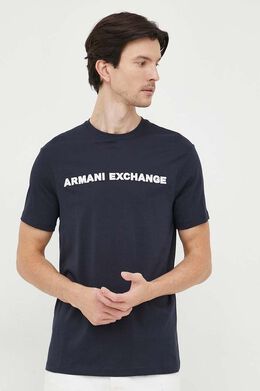 Armani Exchange: Хлопковая футболка