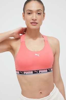 PUMA: Розовый бюстгальтер  Feel It