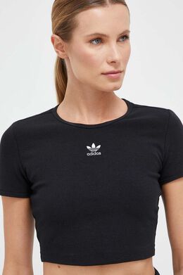 Adidas Originals: Чёрная футболка  Originals