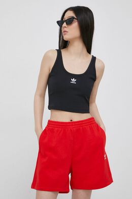 Adidas Originals: Чёрный топ  Originals