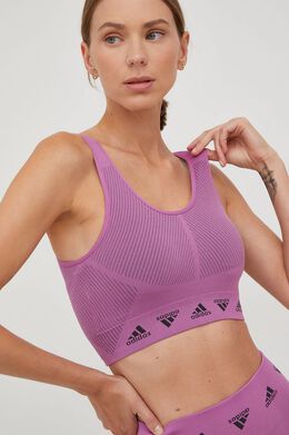 Adidas: Фиолетовый бюстгальтер 