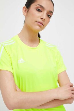 ADIDAS PERFORMANCE: Зелёная футболка 