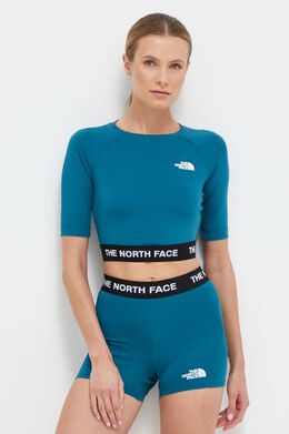 The North Face: Зелёная футболка 