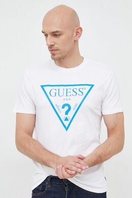 Guess: Хлопковая футболка 