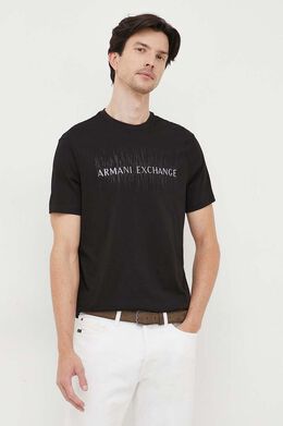 Armani Exchange: Хлопковая футболка