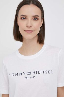 Tommy Hilfiger: Хлопковая футболка 