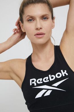 Reebok: Чёрная футболка 