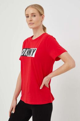 DKNY: Красная футболка 