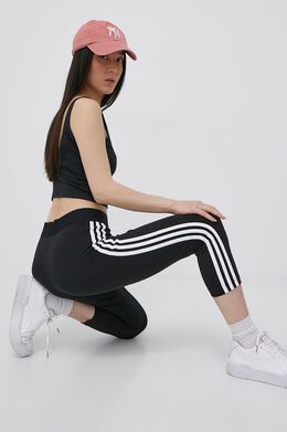 Adidas: Чёрные легинсы 